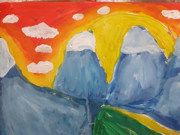 Виртуальная выставка «Яркий день»