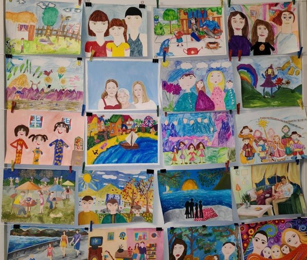 Выставка детского рисунка «Просторы Родины моей»