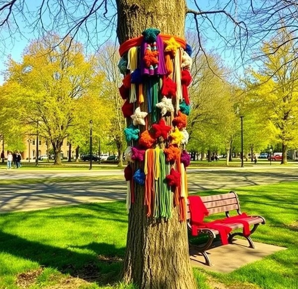 Мастер-класс «Волшебство ярнбомбинга»