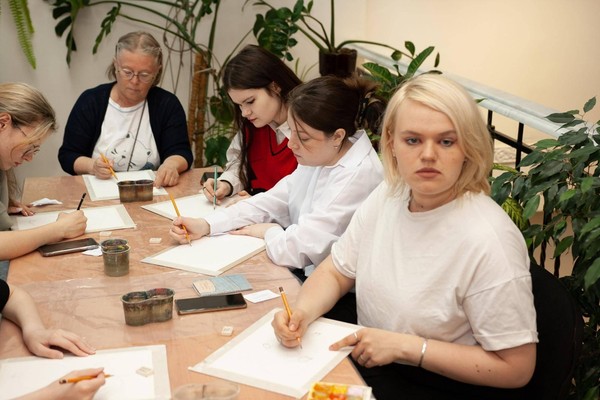 «Натюрморт в мозаичной технике»