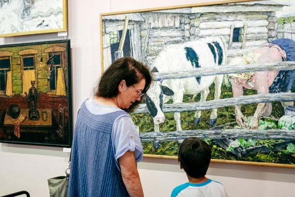 Экскурсия по выставке «В душе России уголок»