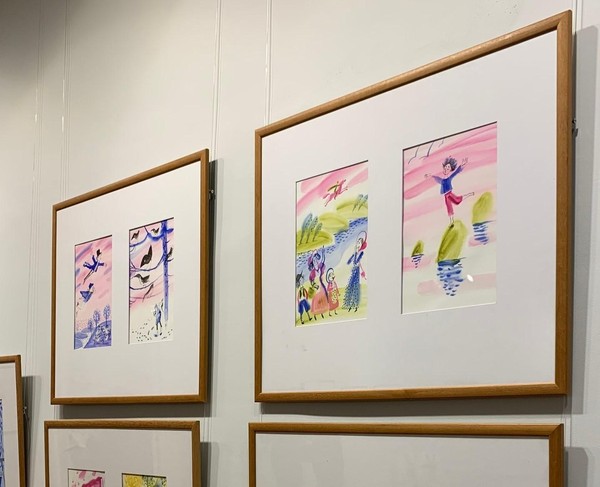 Ночь искусств. Выставка книжной иллюстрации «За кулисами книги 2»