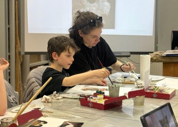 Мастер-класс «Пейзаж в акварели по-сырому»