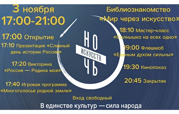 Библиознакомство«Мир через искусство»