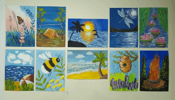 Выставка «Летняя пора»