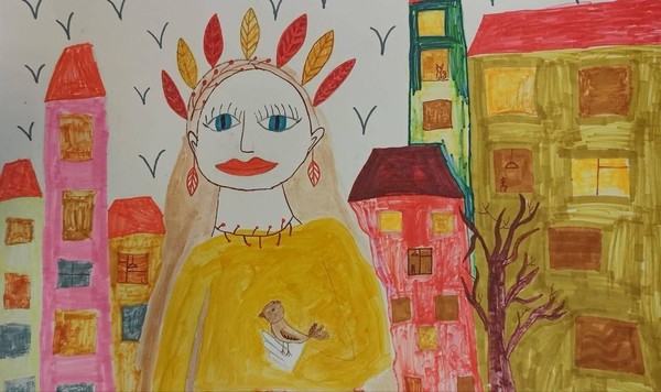 Виртуальная выставка «Девочка-осень»