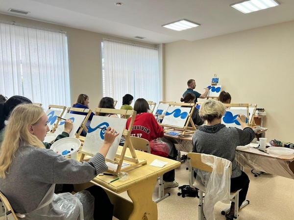 Мастер-класс по живописи «Маяк»