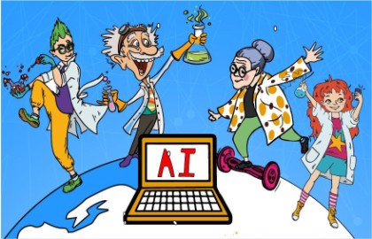 Ученая семейка и Искусственный интеллект!