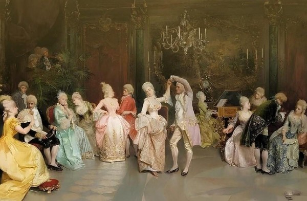 В ритме старинного танца