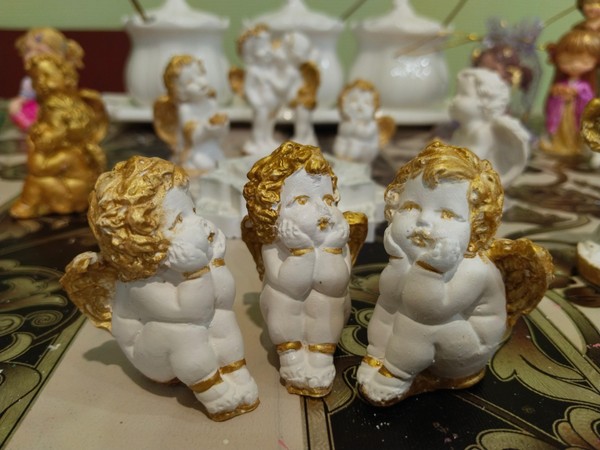 Мастер-класс «Расписные фигурки из гипса»