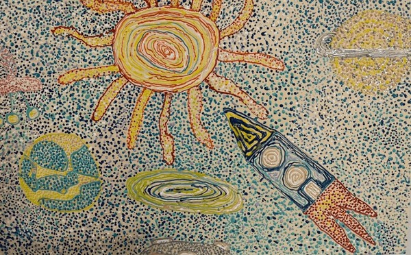 Выставка детских рисунков «Яркое искусство юных талантов»