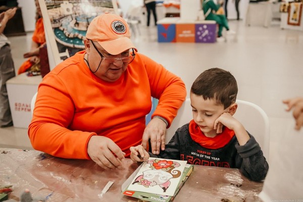 Мастер-класс по созданию картины из песка «Совушка»