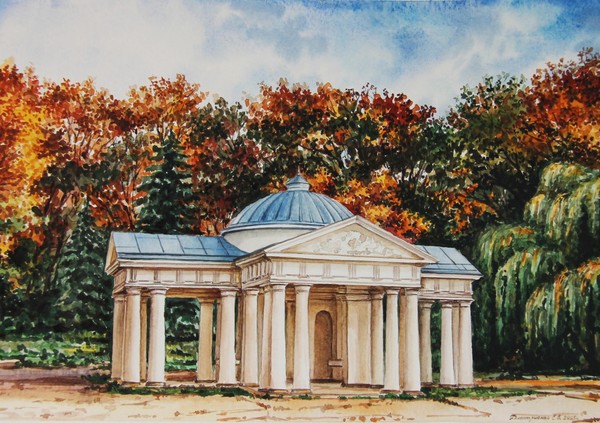 Выставка акварельной живописи «Ессентуки во времени и пространстве»