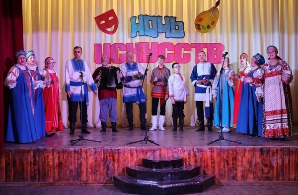 Всероссийская акция «Ночь искусств» в доме культуры «Строитель»