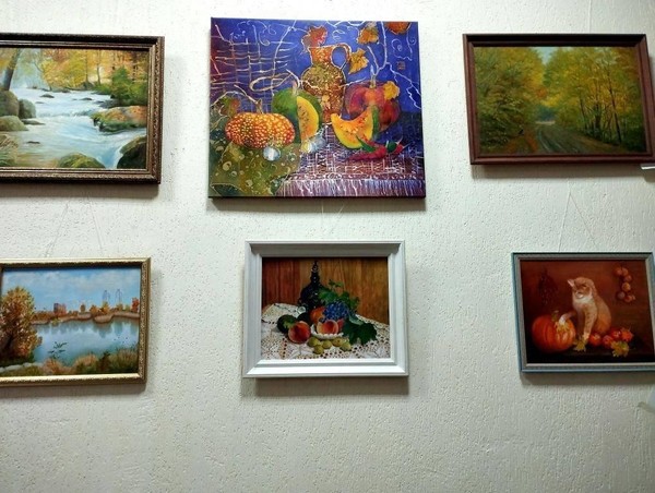 Открытие выставки художественно-изобразительного искусства «Богата осень вдохновением»