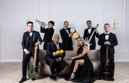 Hot Havana orchestra в день рождения Dariel Rene