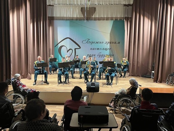 Концерт военного оркестра войсковой части 3695