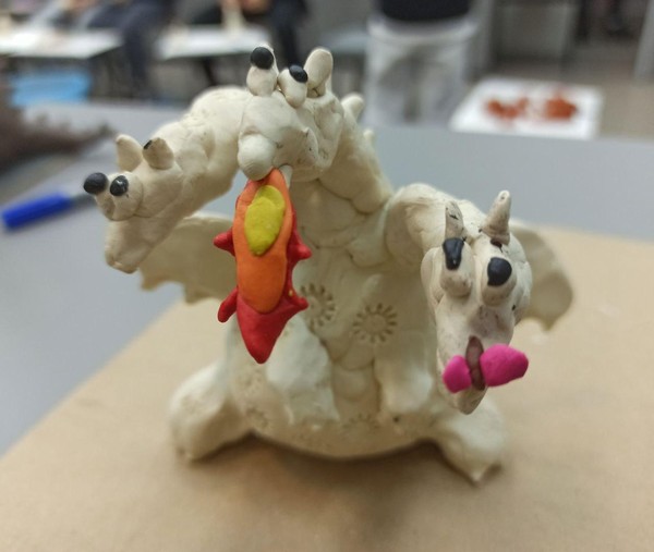 Виртуальная выставка «Лепка мифических животных»