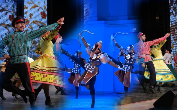 Совместный концерт ансамбля «Вольная степь» и театра танца «Ойраты»