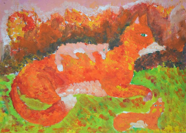 Обитатели осеннего леса