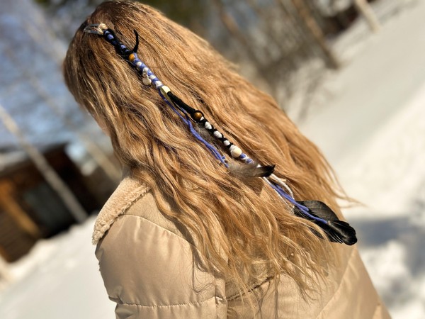 Мастер-класс «Украшение для волос «Сагыг»