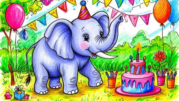 День рождения Слонёнка