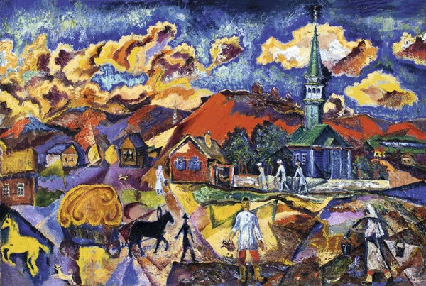 Экскурсия по выставке «Давид Бурлюк. Возвращение»