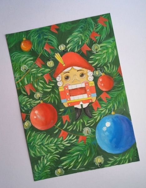 ​6.12 в 10.00 Мастер-класс для детей "Щелкунчик", маркеры.​