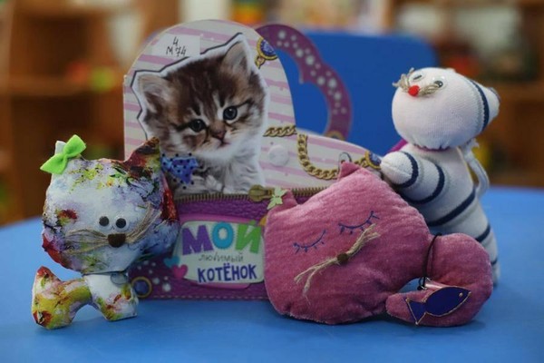 Занятие «Зимний кот»