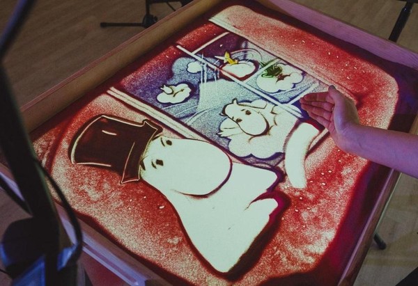 Сказка с органом и песочной анимацией «Муми-тролли. Шляпа волшебника»