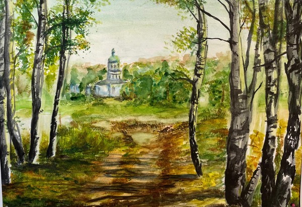 Мастер-класс «Волшебная акварель»