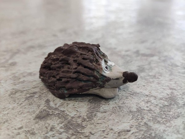 Мастер-класс «Лепим ежика»