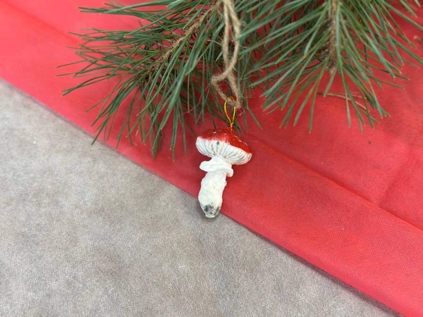 Мастер-класс «Новогодняя игрушка из ваты»