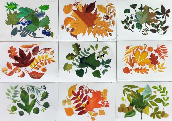 Выставка «Палитра от изумруда до багрянца»