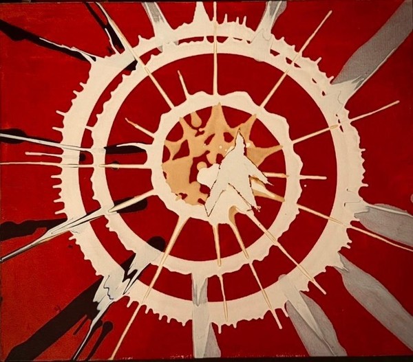 Выставка центробежных рисунков «Мелодия линий»