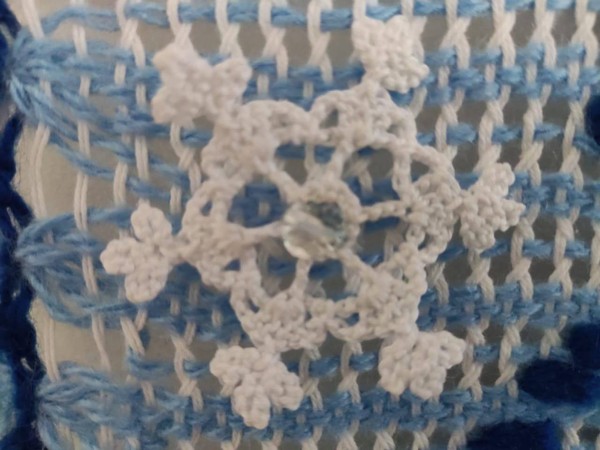 Мастер-класс «Снежинка крючком»