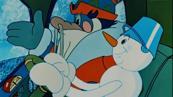 «Дед Мороз и серый волк» показ мультипликационного фильма