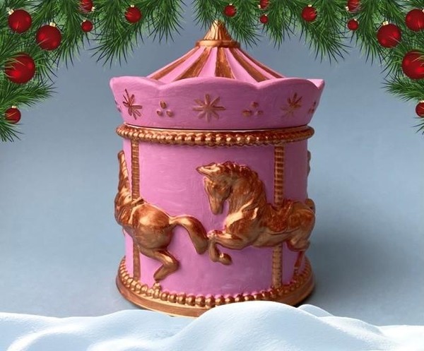 Мастер-класс «Новогодняя карусель»