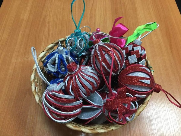 Мастер-класс по изготовлению елочных шаров