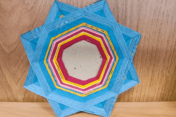 Мастер-класс «Голубая рамка для фото»