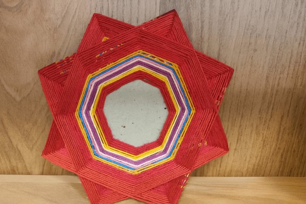 Мастер-класс «Красная рамка для фото»