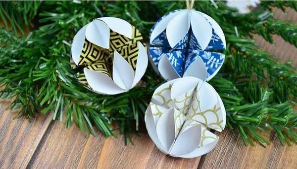 Мастер-класс для детей «Новогодний шар»