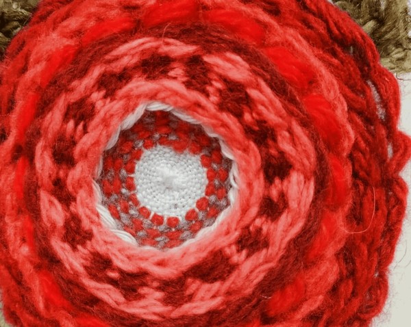 Мастер-класс «Красное ткачество по кругу»