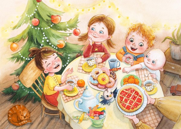 Игровая минутка «Праздничный пирог»