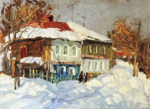 Выставка работ художника-педагога Николая Меньшикова