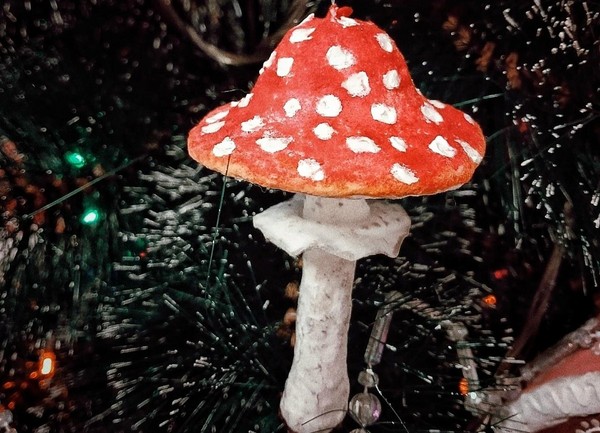 Мастер-класс по созданию ватной игрушки «Грибок»