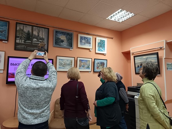 Выставка картин «Зимняя симфония»