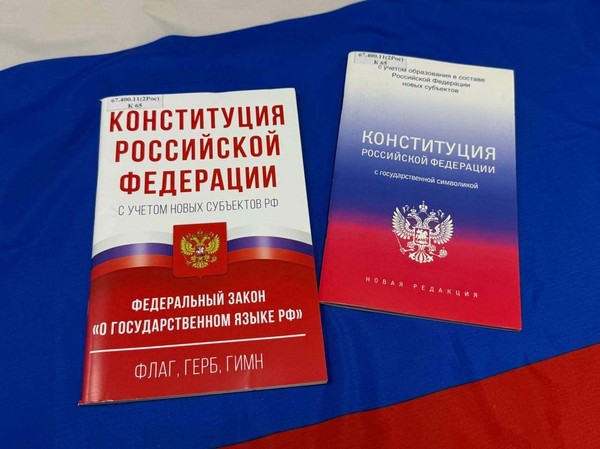 Правовой урок «Конституция главный закон страны»