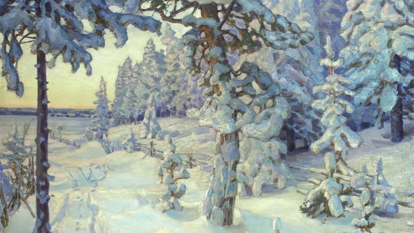 Новогодняя ёлка в Третьяковской галерее