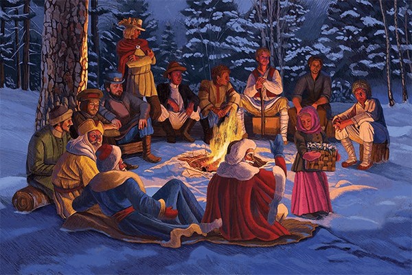 Театрализованное представление «Двенадцать месяцев»